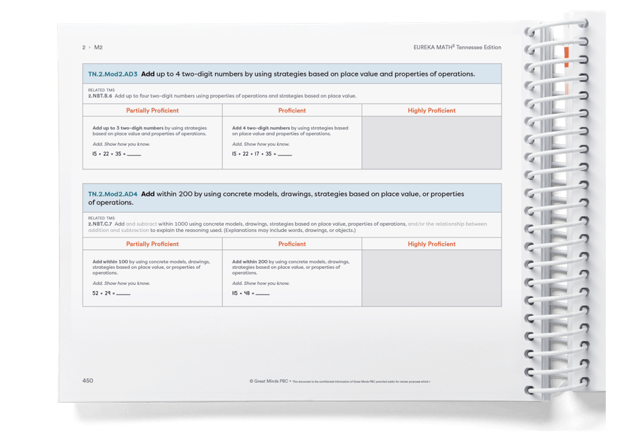 Great Minds Eureka Math² Tennessee Edition